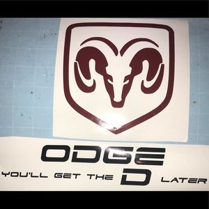 Dodge Decal